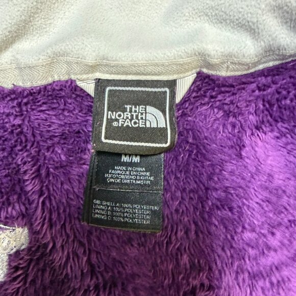 The North Face Osito Fleece Jacket Women’s Medium Purple EUC - Picture 5 of 11